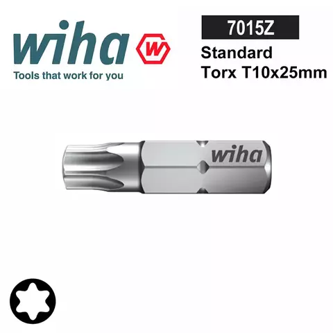 Бита T10 х25мм TORX Wiha 7015Z 01716