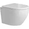 Berges 43392 Комплект : инсталляция АТОМ Line кнопка хром глянец, унитаз OKUS Rimless 49 см, сиденье дюропласт микролифт, быстросъём