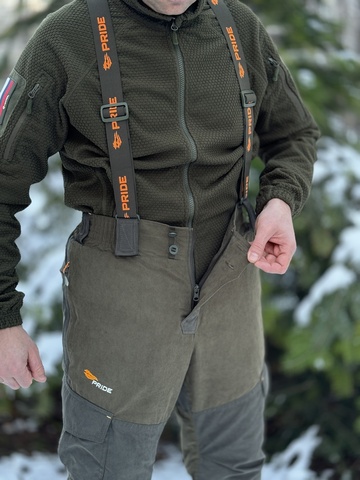 Костюм зимний PRIDE Магнум -15°C, утеплённый, ткань Исландия, хаки