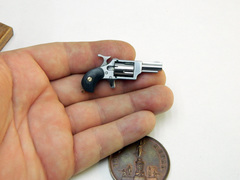 Miniature 2mm pinfire NAA revolver