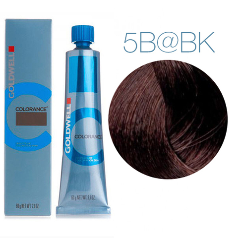 Goldwell Colorance 5B@BK (насыщенный кофейный с коричнево-медным сиянием) - тонирующая крем-краска