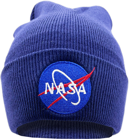 Картинка шапка вязаная Skully Wear beanie nas navy - 1