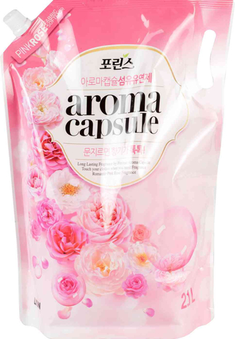 Lion Кондиционер для белья с ароматом Розы Aroma Silk (мягкая упаковка)