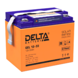 Аккумуляторная батарея DELTA BATTERY GEL 12-33