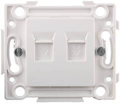 СВЕТОЗАР 2 гнезда, телефонная розетка (SV-55245-2)