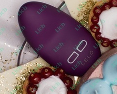 Сливовый шелковистый клиторальный стимулятор Lily (LELO)