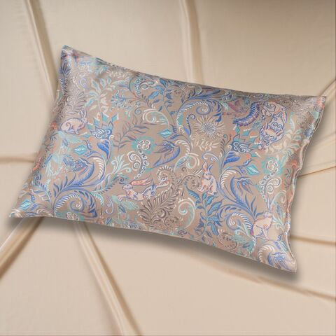 Наволочка 50x70 Mollen Утро песочно-бежевая шелковая