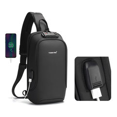 Рюкзак на одной лямке Tigernu T-S8102A черный