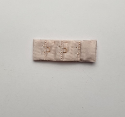 Застежка для бюст 3*1 F2587  сереб. пион
