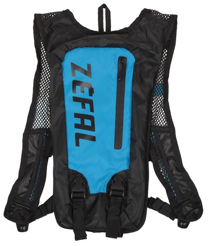 Картинка рюкзак велосипедный Zefal Hydro Race Bag black/blue - 1