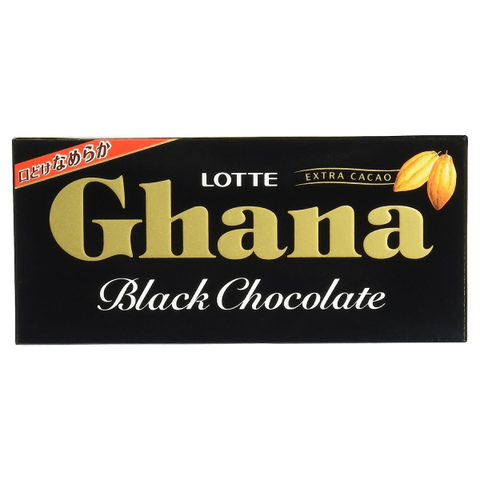 Шоколад темный Гана Lotte Ghana, 50 гр