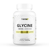 Глицин 1200 мг, Glycine 1200 mg, 1Win, 90 капсул 1