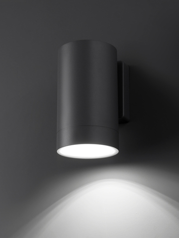 Светильник настенный LED, Соло, 6 Вт, 4000 К, H160 мм, алюм./сер., IP65, TDM