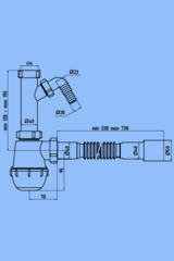 Сифон Ани Грот 1 1/2