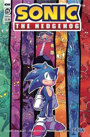 Sonic The Hedgehog Vol 3 #26 (Cover B)