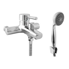 Смеситель СЛАВЕН СЛ-ОД-Д30 серия Город для ванны, однорычажный, картридж 40мм, короткий излив