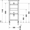 Duravit DuraSystem WD3001000000 Инсталляция для писсуара