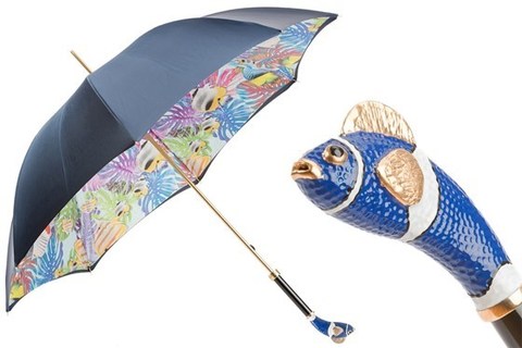 Зонт-трость Pasotti - Blue Nemo Umbrella, Италия.