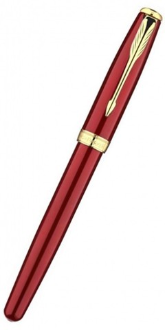 Ручка-роллер Parker Sonnet T539 Essential , Laсque Red GT(1859471)