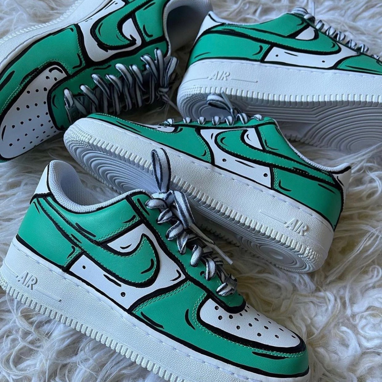 Nike Air Force // Green