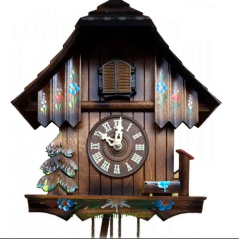 Настенные часы с кукушкой Sars 0430-90