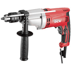 DCK (KZJ20) Дрель ударная, 720 Вт, 2 скорости, регулятор оборотов, ЗВП, реверс
