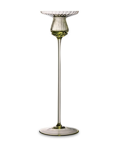 Подсвечник 30 см Anna Von Lipa зеленый