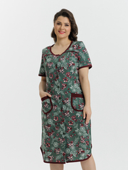 4728 Халат на пуговицах