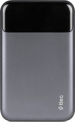 Внешний аккумулятор TTEC ReCharger Pro LCD 20.000mAh PD 130W 2*USB-C/USB-A Powerbank, серый космос