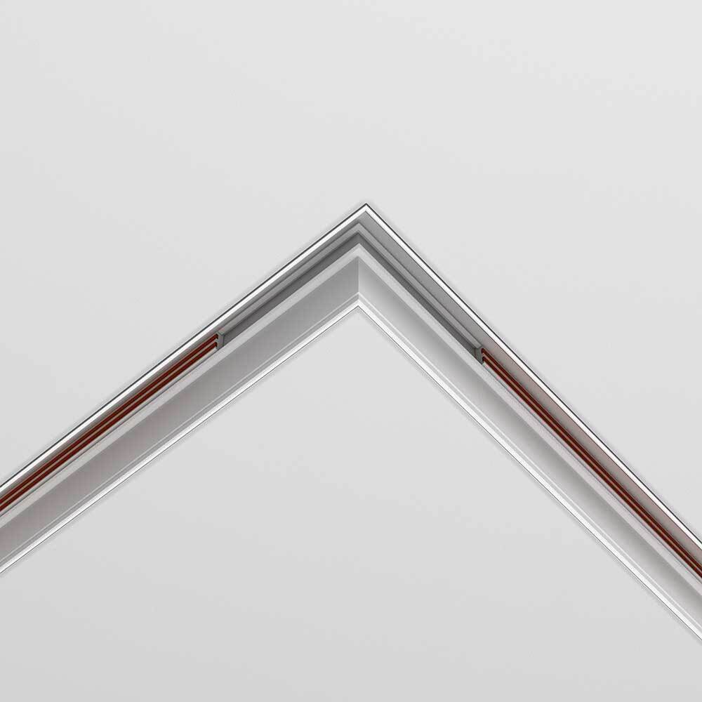 Коннектор L-образный встраиваемый Maytoni Technical Exility TRA034CL-42.12W