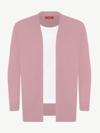 Кардиган с планкой из мягкой шерсти