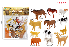 Набор диких и домаш животных 7917 28*21 12 в уп