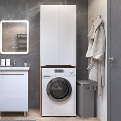 Шкаф комбинированный Grani 640 под стиральную машину дуб золотой