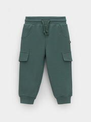 брюки  для мальчика  КР 400853/темно-зеленый 5611 к604