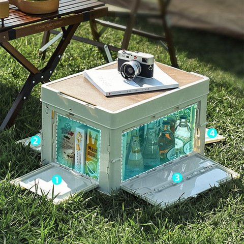 Картинка ящик складной Skully  white - 2