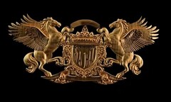 Силиконовый молд № 2623 Пегасы