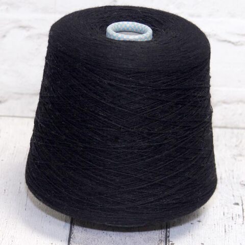 Кашемир кардный 2/28 черный