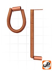 Пружина контактная статора UNITED PARTS d3,3мм, длина 48,2мм ( комплект 2шт) (90-1395)