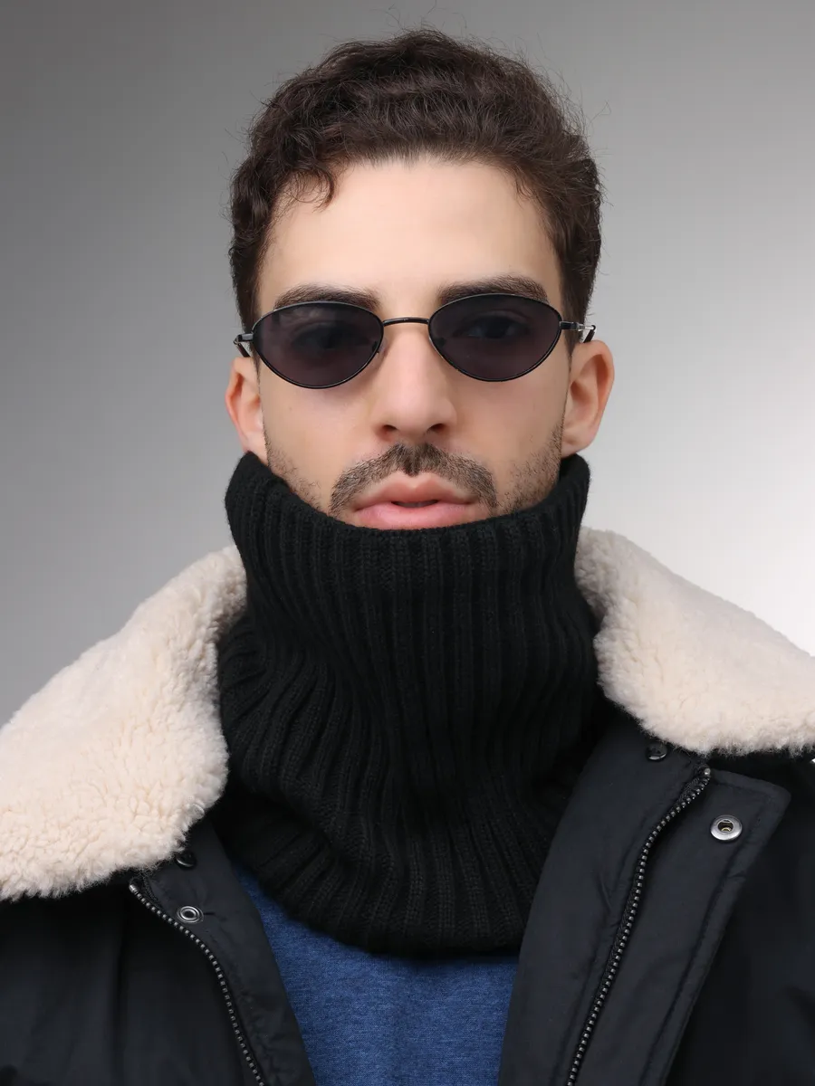 Снуд зимний теплый на флисе