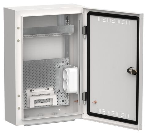 TITAN 5 Корпус мультимедиа ЩРн-24 (1х24) белый IEK