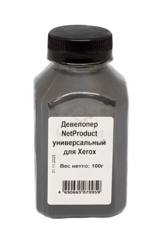 Девелопер NetProduct универсальный для Xerox, 100 г, банка