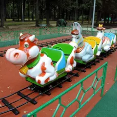 Детская железная дорога «ДЕРЕВЕНЬКА» для парка