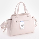 Сумка Саломея 457 кокосовое молоко + тиснение