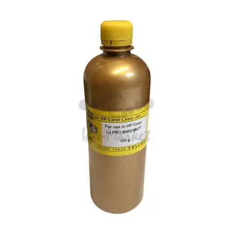 Тонер желтый для HP Color LaserJet M252, M274, M277, M452, M462. MKI/Mitsubishi - 100 г.