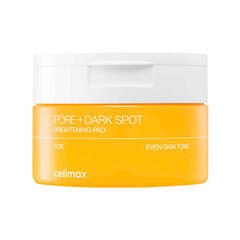 Celimax Pore+Dark Spot Brightening Pad 40pads Тонер-пэды для выравнивания тона и рельефа кожи 40 шт