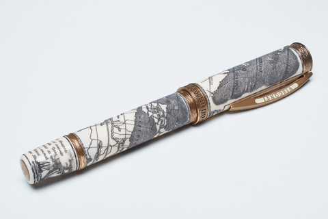 Ручка-роллер Visconti Amerigo Vespucci LE, Ivory BT, стержень: FBlack (Vs-557-52)