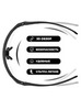 Картинка очки спортивные Rockbros 1017 mirror-white - 4