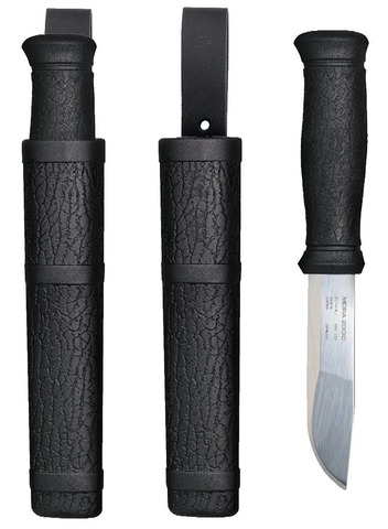 Нож перочинный Morakniv Outdoor 2000 Anniversary 130 Years Edition, длина ножа:  225 mm, черный (13949)