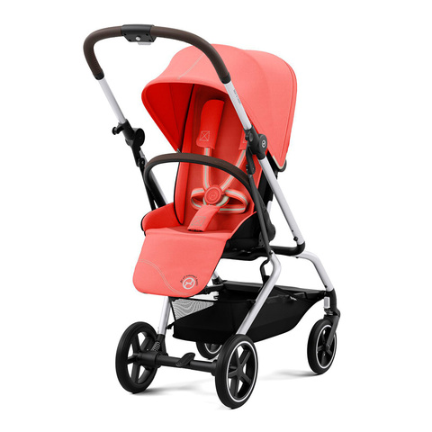 Прогулочная коляска Cybex Eezy S Twist Plus 2 SLV Hibiscus Red