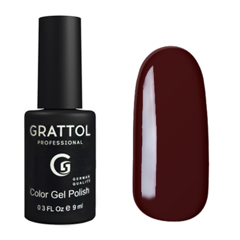 Гель-лак GRATTOL 025 Brown 9мл